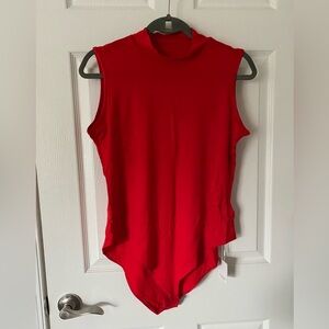 NWT 💫 - MANGOPOP mock neck sleeveless bodysuit size 1X